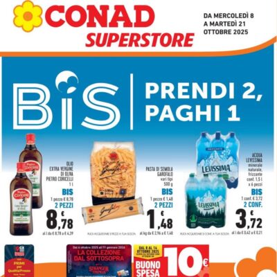 immagine volantino conad superstore