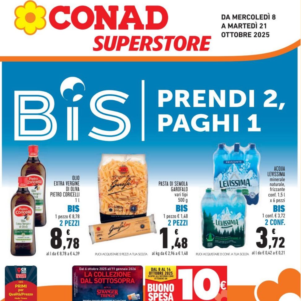 immagine volantino conad superstore