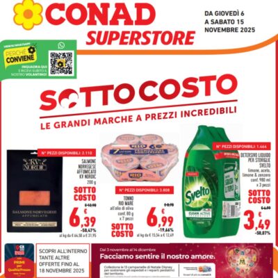 immagine volantino Conad Superstore novembre 2025